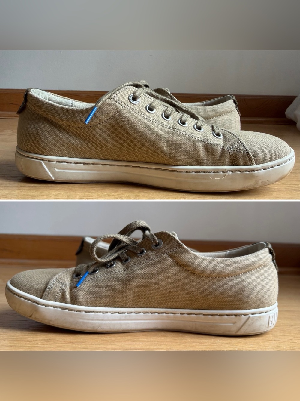 Birkenstock - Arran Lace-Up Sneaker, Khaki Canvas - Picture 6 of 14